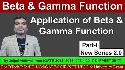Beta & gamma Function : Application (Part-I) II #integralcalculus #gate #iitjam #csirnet #bscmaths