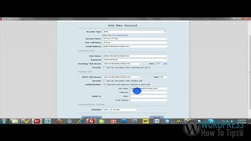 WordPress Tutorial: Setting up email in Zimbra.avi