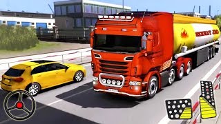 Trasporto fuoristrada petroliera guida - simulazione camionista gratuita | Gameplay Android screenshot 2