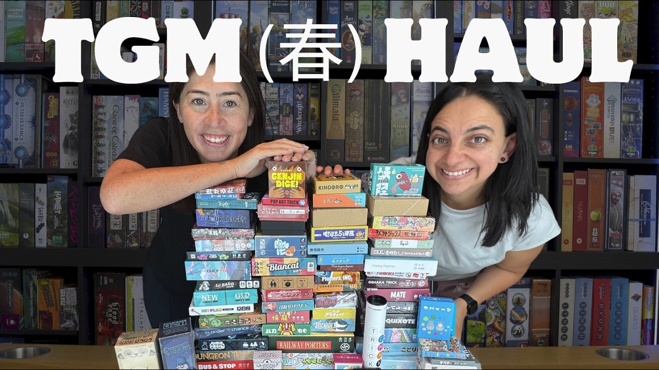 Tokyo Game Market Spring 2026 Haul｜ゲームマーケット春2026 戦利品