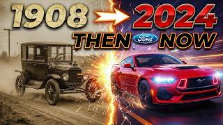 Ford Evolution (1908–2024)  Every Ford Car Ever Made 🚗 Model A to Mustang & F-150