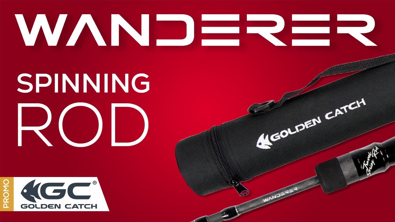Golden Catch Wanderer Spinning Rod Promo