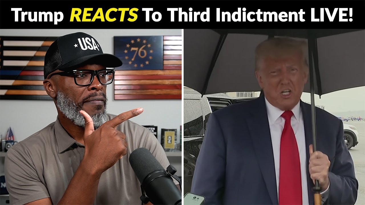 Trump Reacts To THIRD INDICTMENT: "This Is A Sad Day In America!"