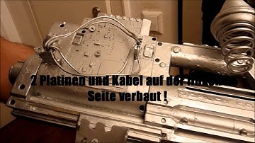 Steampunk Cyberpunk Science Fiction HEAVY LARP Gun Pistole Nerf CS-6 Deploy 3 KG