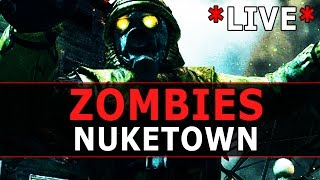 Nuketown AHHHH, NOT AGAIN - High Round Attempt - BO2 ZOMBIES!