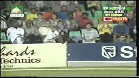 1st Match: Pakistan v South Africa - Apr 3, 1998