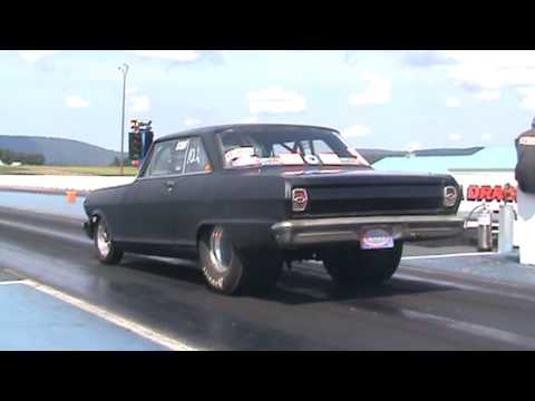 Robert Reinert Jr in the Chevy Nova II at Numidia ...