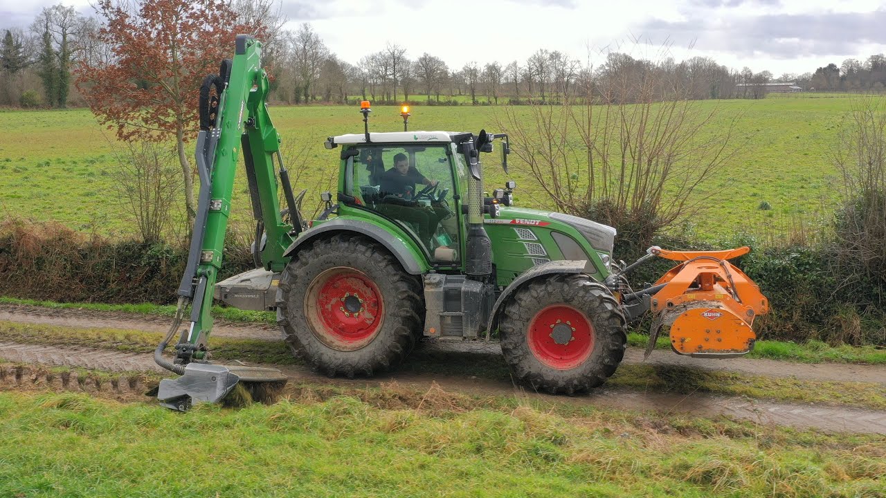 Entretien de Voirie 🌿🍃🍀 / FENDT 512 / NOREMAT MAGISTRA 83 T 🟢 / ETA LANCELOT