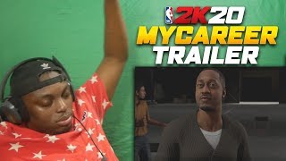 NBA 2k20 MyCareer Story Trailer Reaction! Draft Combine, and Neighborhood CONFIRMED!