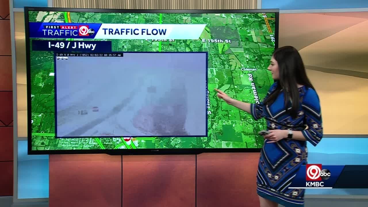 KC snow storm traffic update