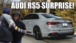 SURPRISING MY BROTHER WITH HIS DREAM CAR - NEW AUDI RS5!