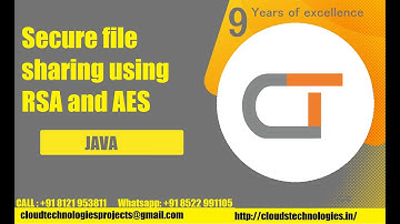 Secure File Storage using Hybrid Cryptography | Cloud Technologies | IEEE Projects Hyderabad