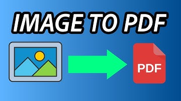 How to convert image to pdf file - QUICK AND EASY