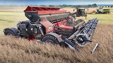 John Deere X9, Nexat And Claas Lexion 8900 | Epic XXL Rapeseed Harvest 2025