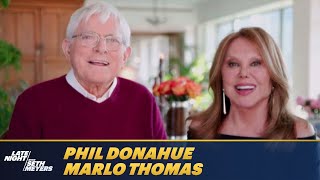 Phil Donahue and Marlo Thomas Experienced Love at First Sight