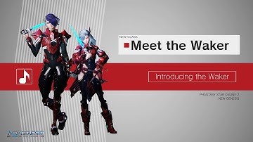 PSO2 NEW GENESIS: New Class Waker Introduction video