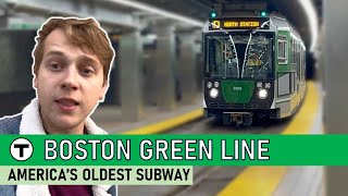 A Tour of the MBTA Green Line in Boston screenshot 5