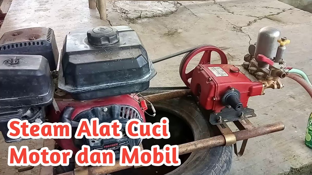 Review Mesin  Steam Alat  Cuci Motor Mobil YouTube