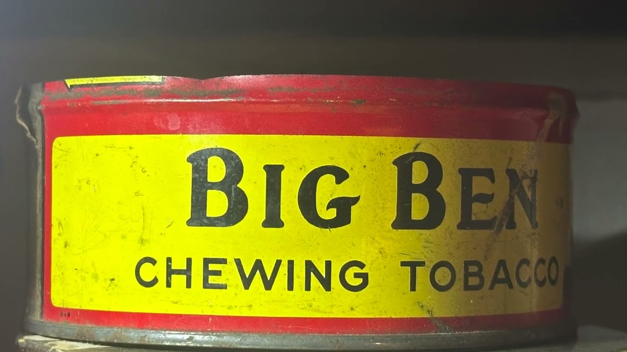 big ben tobacco can 25 Cent Tin Antique BIG BEN Plug Chewing