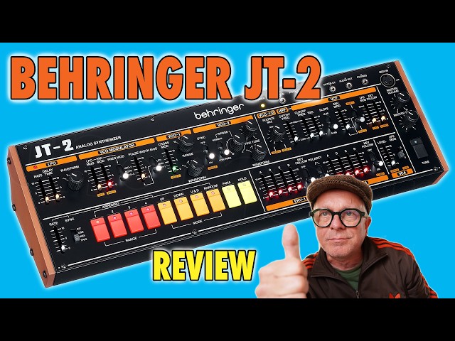 BEHRINGER JT-2 Sound Demo: Warm Pads, Punchy Leads, Huge Analog