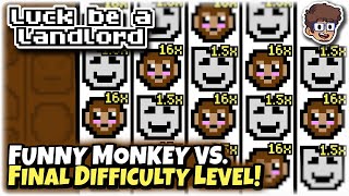Funny Monkey vs. FINAL Difficulty Level! | Slot Machine Roguelike | Luck be a Landlord screenshot 1