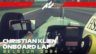 F1 2004 Spa | Christian Klien Onboard | #assettocorsa