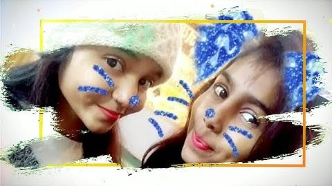 Brush strokes - slideshow green screen | kinemaster video editing |create an amazing photo slideshow