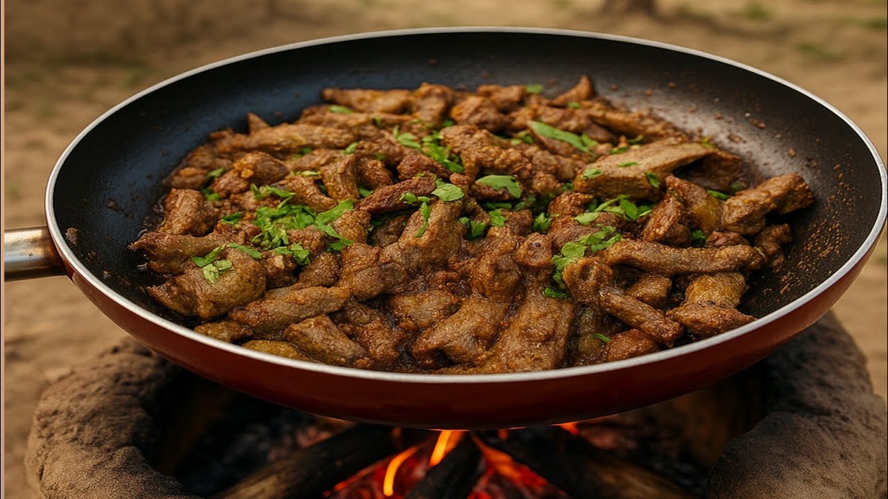 Beef liver recipe | Ramadan special recipe | Beef liver fry - YouTube