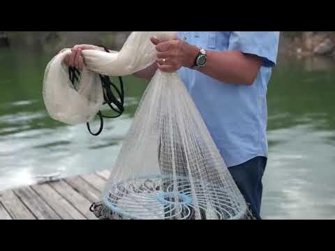 How to Throw A Cast Net - Easiest and Best Way - MAGIC FISHING NET 