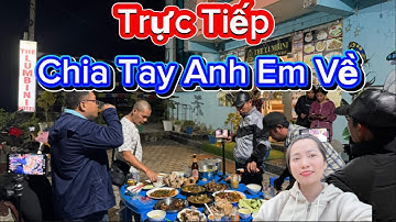 Mỵ vlog đang phát trực tiếp! Chia Tây Anh Em Về .#mỵvlog