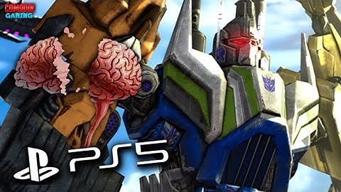 TRANSFORMERS: Fall Of Cybertron PS5 - PART 3 - BRUTICUS HAS NO BRAIN CELLS - Comodin Cam Gaming