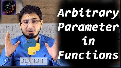 #15 Function Arbitrary Parameters in Python | Tutorial | AI Series | n Hindi | Urdu