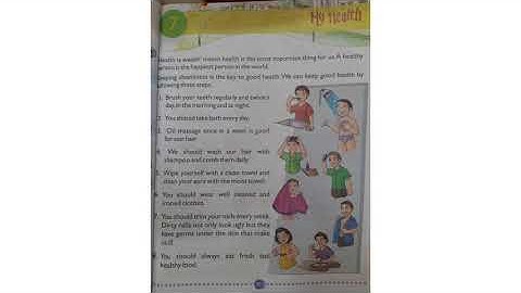 ECPS class 1 EVS CHAPTER 7 My health part 1