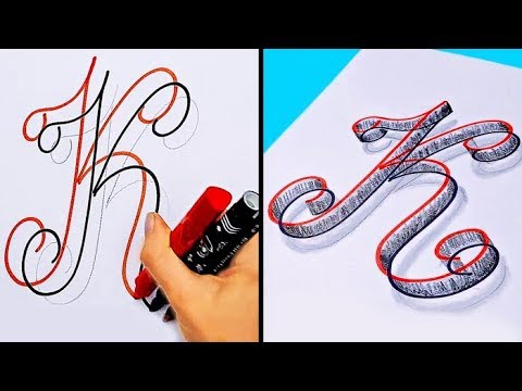 27 Impressionanti Disegni 3d Che Puoi Fare Da Solo Youtube