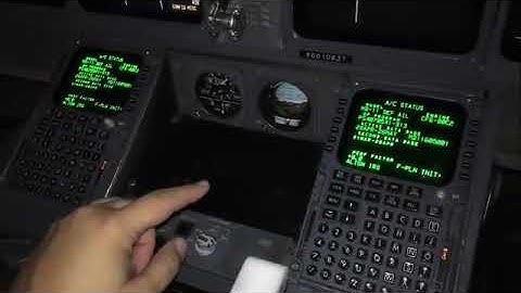 MD-11 Cold & Dark/FMS setup