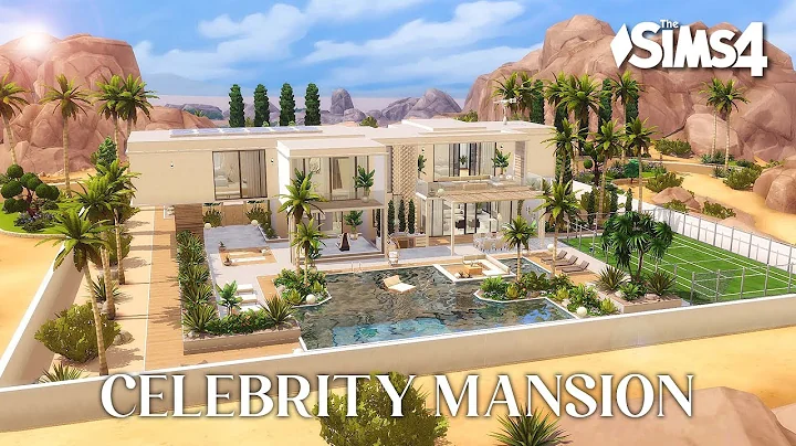 Celebrity Mansion | The Sims 4 | No CC |  Stop Mot...