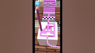 Gameplay top mobile games Relaxing n satisfying game iOS/ANDROID Stacky Dash  #shorts Level 2398