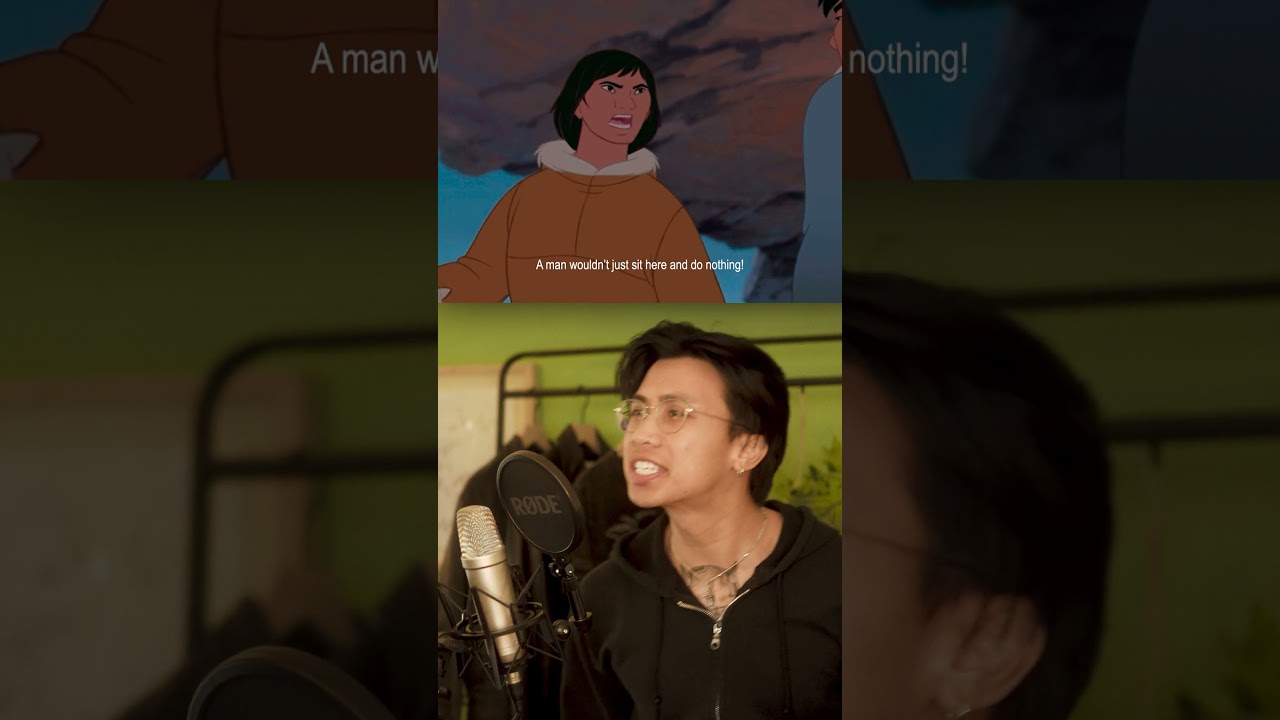 Voicing Kenai from Brother Bear