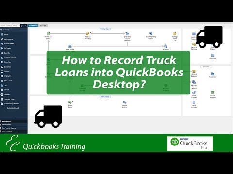 QuickBooks Tutorial / How To Record Loans and universitiesck Loans in QuickBooks Desktop