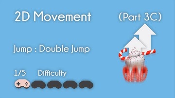 Unity - 2D Movement (Part 3c) - Jump : Double Jump