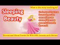 Sleeping Beauty - Value True love - English Moral stories with advise to kids