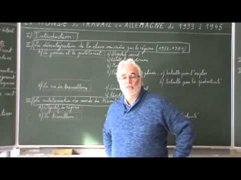 Le monde du travail en Allemagne de 1933 à 1945