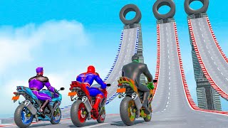 Mega Ramp Bike & Car Stunt Gt 3D Game - Impossible Stunts Simulator Android Game screenshot 4
