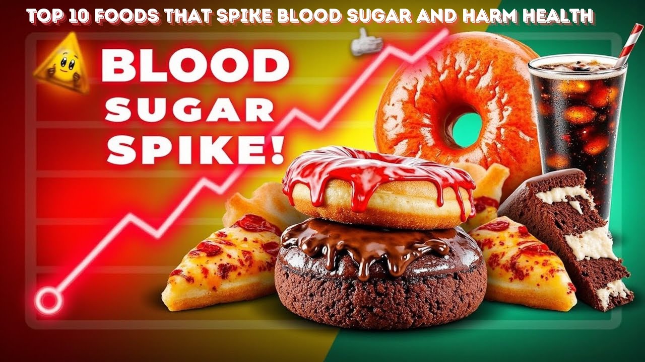 Top 10 Foods That Spike Blood Sugar and Harm Health