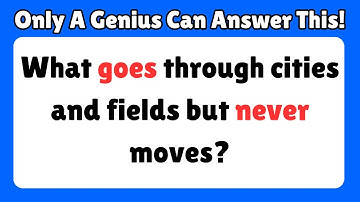 ONLY A GENIUS CAN ANSWER THESE 15 TRICKY RIDDLES | Riddles Quiz - Part-3