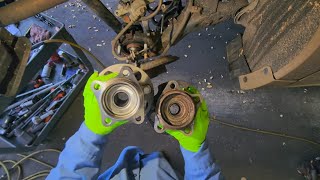 20112017 toyota sienna rear wheel bearing assembly