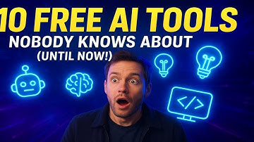 10 Hidden FREE AI Tools That Feel Illegal to Know 🤯 (Game-Changing!)