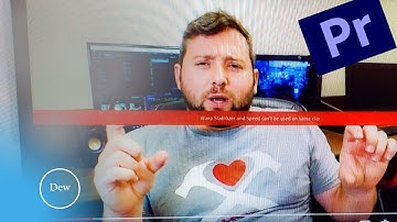 Fix Warp Stabilizer Error by Nesting Clips. in adobe pemiere pro!