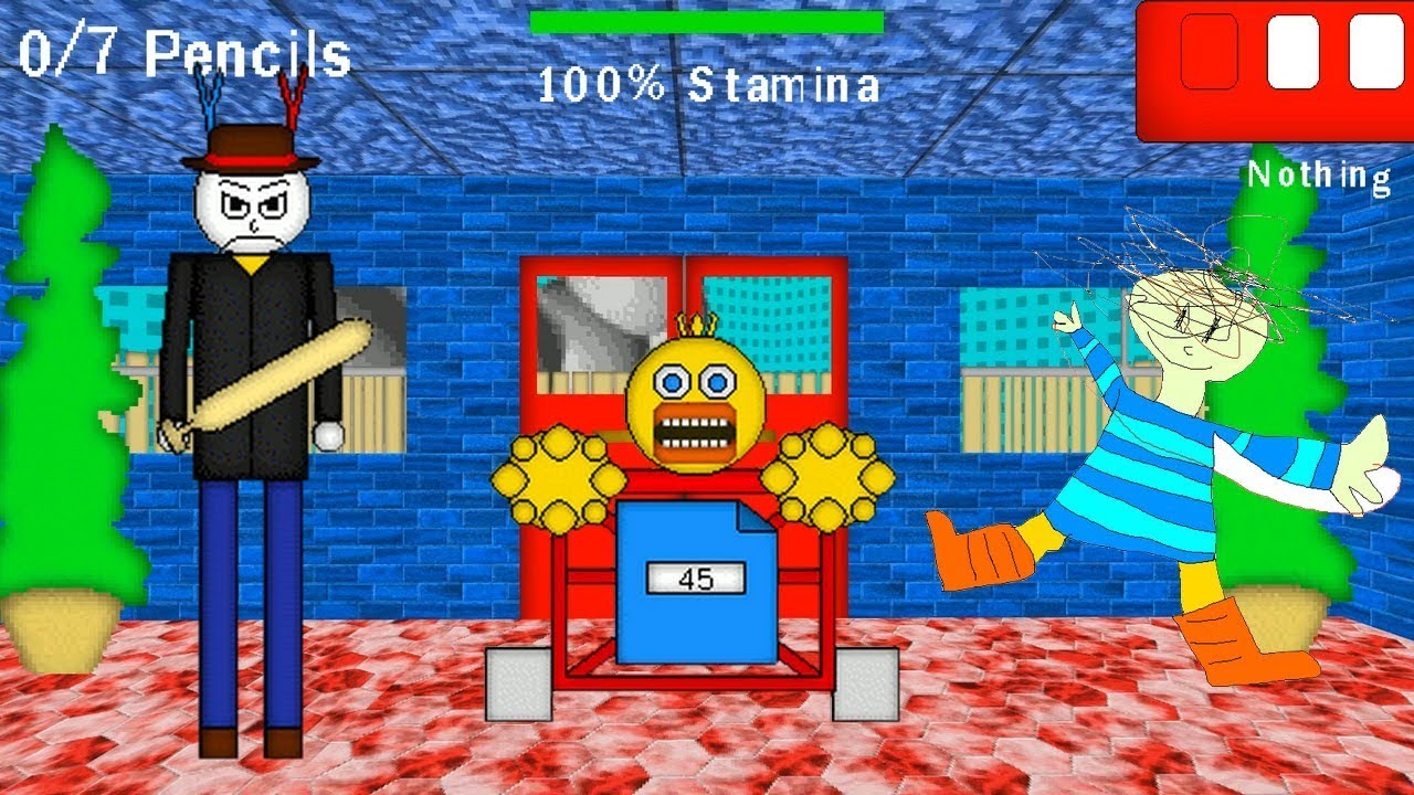 Axel's Advanced Mathematic Class - Baldi's Basics V1.4.3 Mod - YouTube