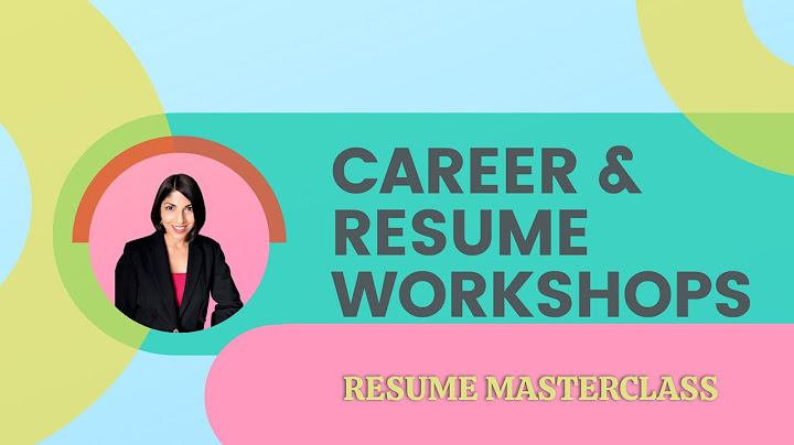 Resume Masterclass